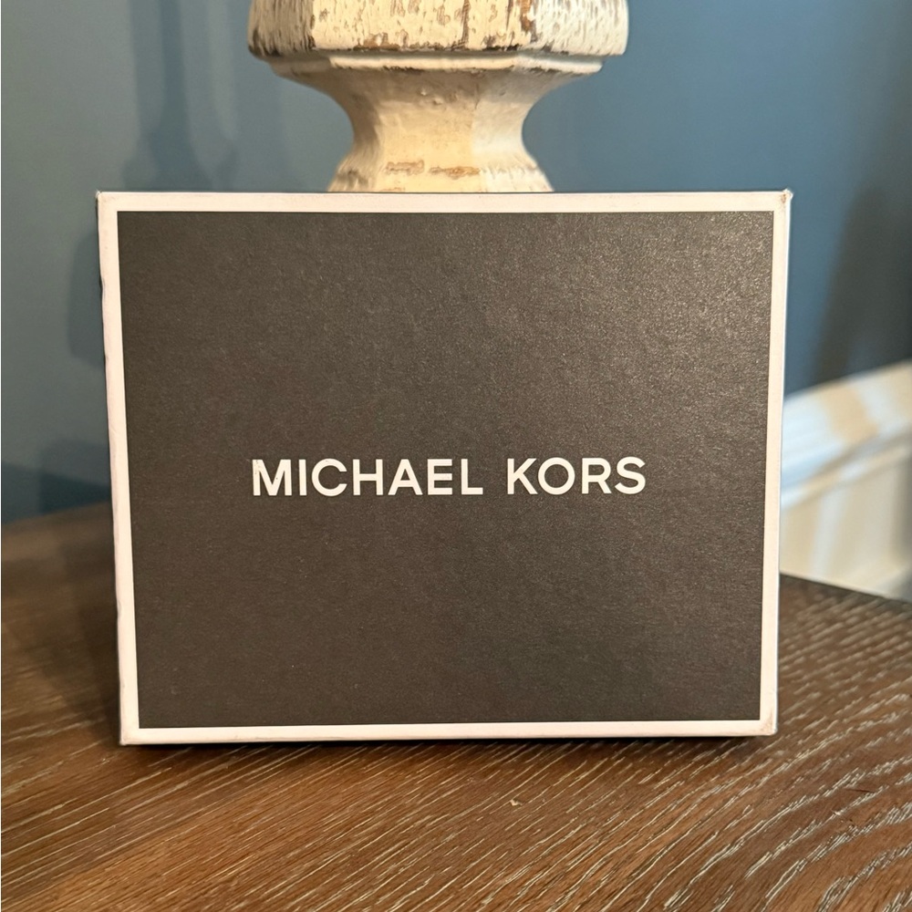 NWT Michael Kors Men’s Leather Harrison Wallet in Greyhound! New in Box! - Picture 5 of 5
